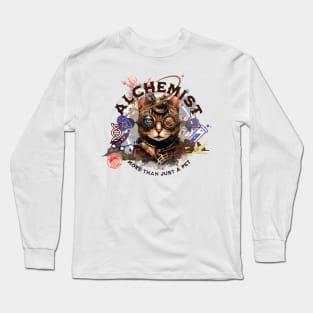 Alchemist cat - part-time pet career Long Sleeve T-Shirt